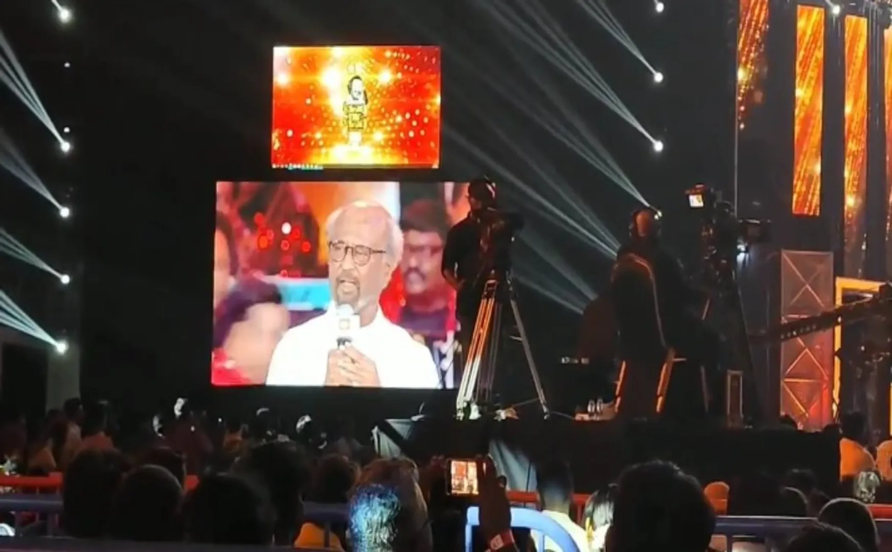MUSIC DIRECTOR DEVA CHENNAI RAJINI SPEECH SINGAPORE FORMER PRESIDENT 